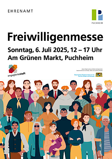 Plakat der Freiwilligenmesse Plakat der Freiwilligenmesse